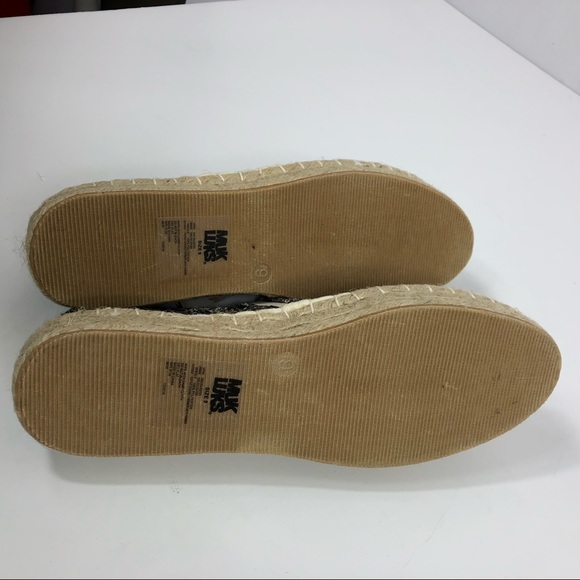 Muk Luk Sequin Gray Metallic Espadrilles NWT 9 - Picture 5 of 8